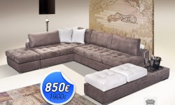 Σαλόνι γωνία <del>€1.900</del> €850