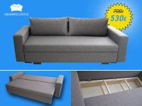 Καναπές-Κρεβάτι (διπλό) <del>€700</del> €530